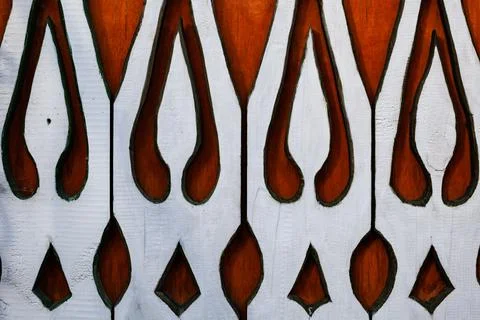 Close-up background or texture hand made wooden structure Stock Photos