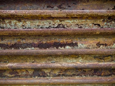 Close-up Background texture of surface rusted steel Foto stock