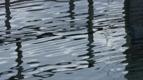 Close-up background with wavy dark water Stock Footage 238664037