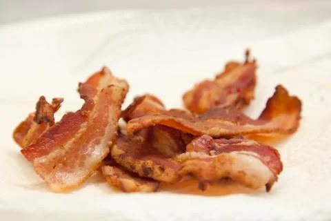 Close up of bacon Stock-Fotos