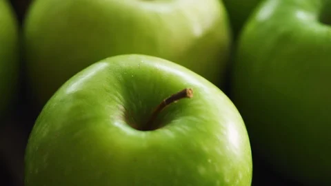 Premium PSD  Rotten green apple