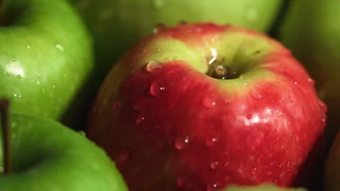 Close up of bad apple or unique concept metaphor. Stock-Footage 122669118
