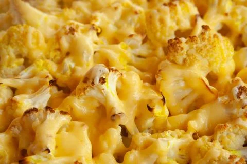 Close up of baked vegetables Stock Photos
