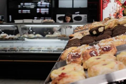Close up of Bakery Stock Photos