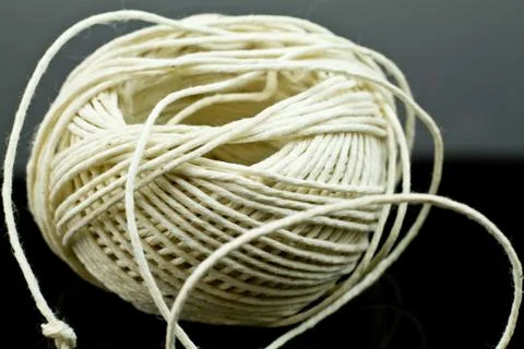 Close up of a ball of string Stock Photos