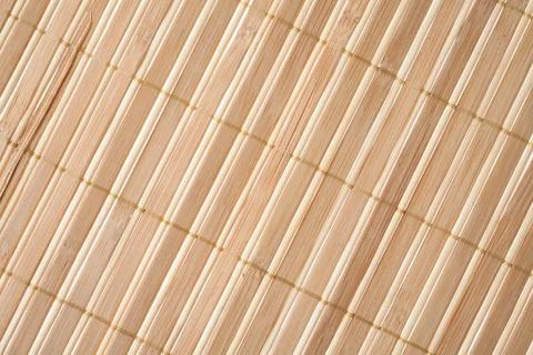 Close up of bamboo mat Stock Photos
