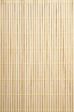 Close-up of a bamboo mat Stock Photos