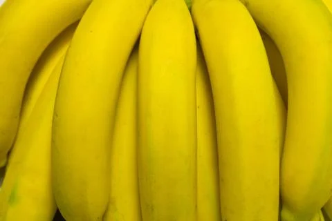 Close up bananas. Stock Photos