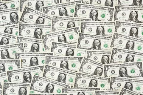 Close up of banknote Foto stock