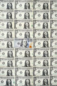 Close up of banknote 스톡 사진