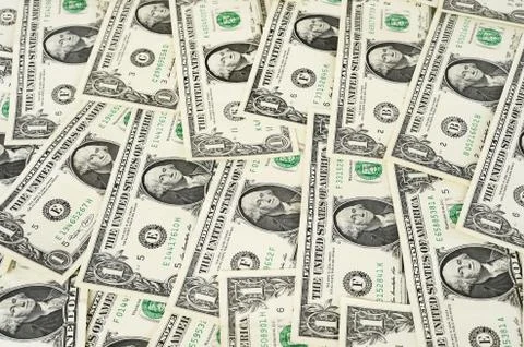 Close up of banknote Stock Photos