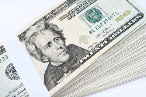 Close up of banknote 스톡 사진