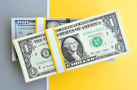 Close up of banknote Foto stock