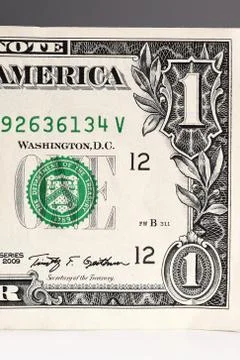 Close up of banknote Stock Photos