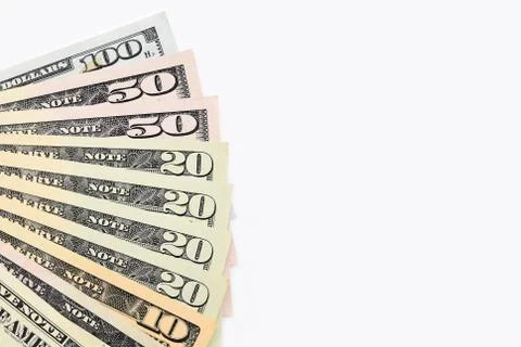 Close up of banknote Stock Photos