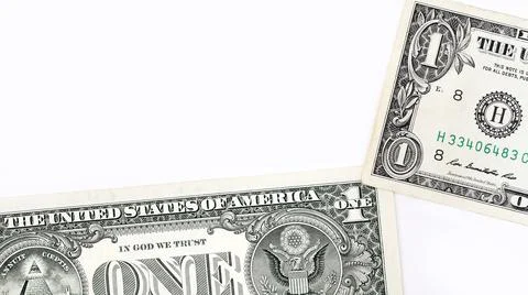 Close up of banknote Stock Photos