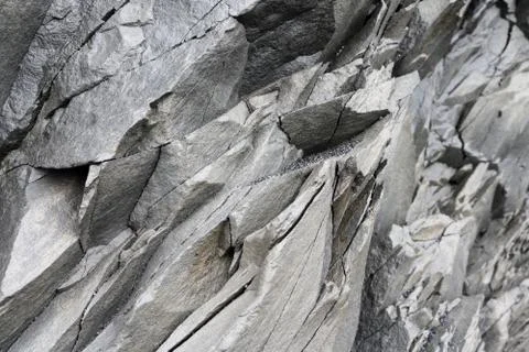 Close up of Basalt rock formation Foto stock