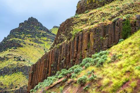 Close up of Basalt Rock Stock Photos
