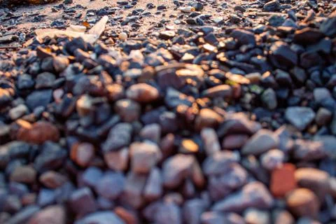 Close Up Beach Rocks 写真素材