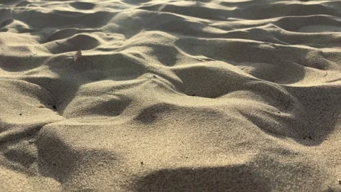 Close up of beach with sand. Stock Footage 286192047