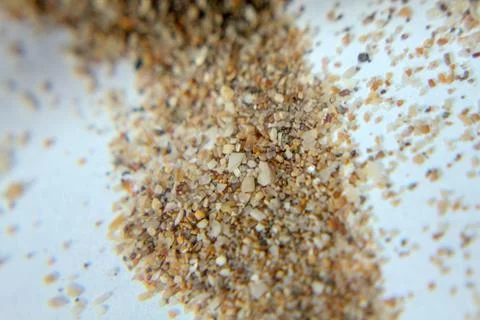 Close up of beach sand Stock Photos