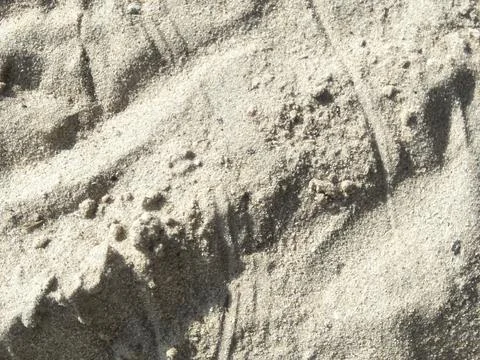 Close-up of beach sand Stock Photos