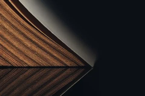 Close up beautiful ancient book pattern background for design. The book on a  Foto stock