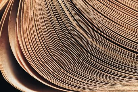 Close up beautiful ancient book pattern background for design. The book on a  Stock Photos