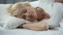 Mature Sleeping Video