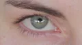 Close up of beautiful green woman's eye HD Footage
