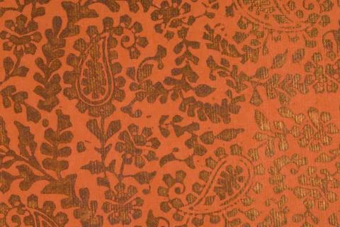 Close-up of a beautiful pattern on a paper background Stockfoto's