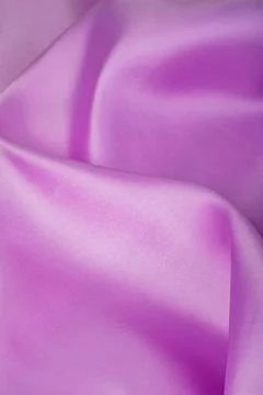 Close up of beautiful Purple Silk pattern Stock Photos