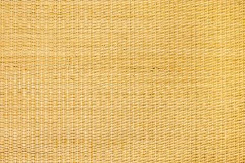 Close up of beautiful weave straw pattern. Stock Photos