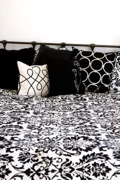 Close up on a bed Stock Photos