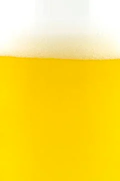 Close up of beer bubbles Stock Photos