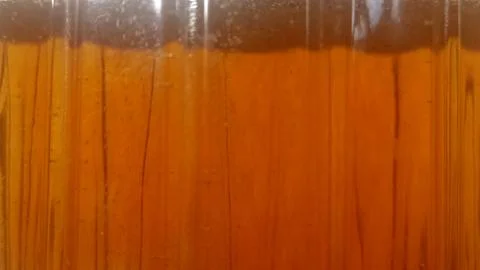 Close up of a beer cup with beer Stock Photos