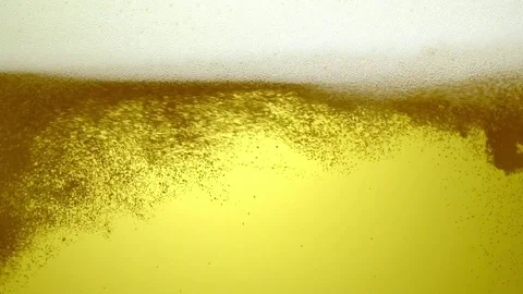 Close up of the beer Stock Footage