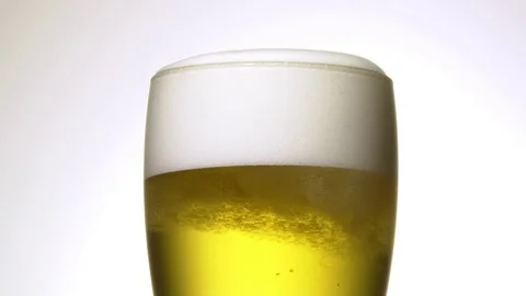 Close up of the beer Stock Footage 80517436