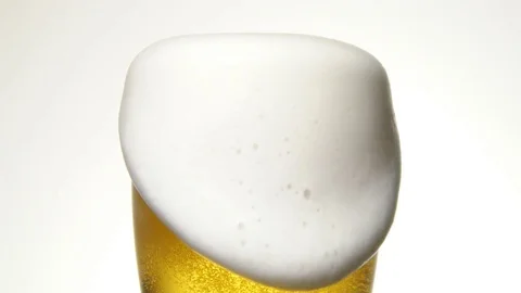 Close up of the beer Video stock 84841352