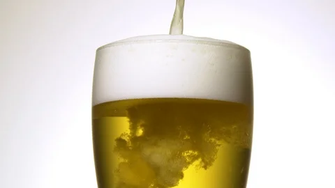 Close up of the beer Видео 91236673