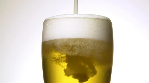 Close up of the beer Stock Footage 91799636