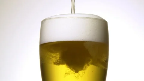 Close up of the beer Stock Footage 93218092