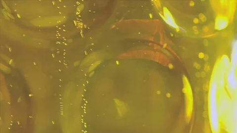 A close up of a beer stein with a pan left and right Stock Footage 87857057