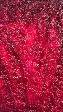 A close-up of beetroot against a red background (4) Stock Photos