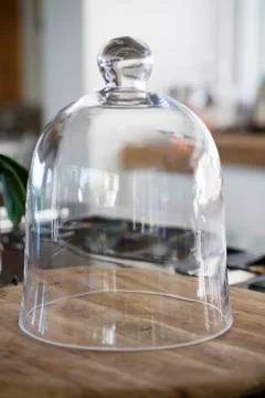 Close-up of a bell jar on a kitchen counter Stock Photos