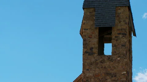 Close-up of bell tower Stock Footage 57814260