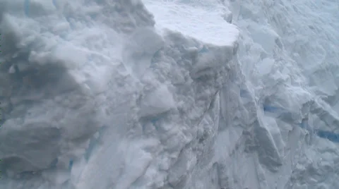 Close up of berg, Antarctica Video stock 34314473