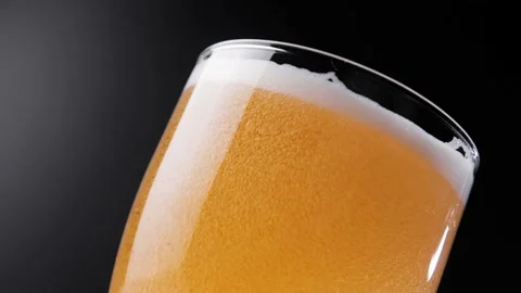 A close up of a beverage Stock Footage