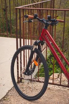 A close-up of a bicycle Stock Photos