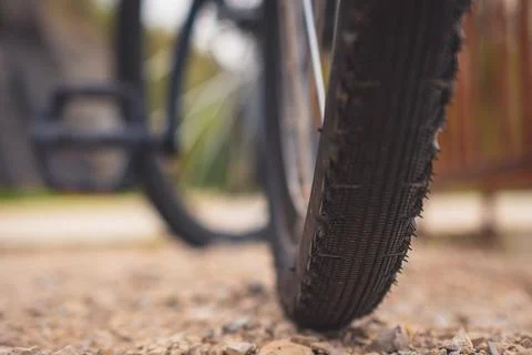A close-up of a bicycle Stock Photos